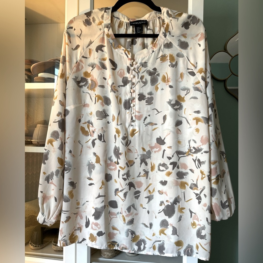 Cynthia Crowley blouse